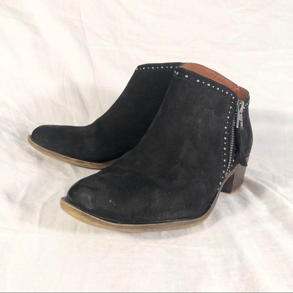 Lucky Brand Benna Ankle Bootie Black Size 7.5